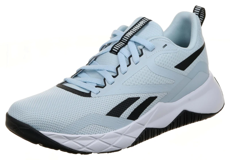 Reebok Women NFX Sneaker, Feel Good Blue F23-R/Core Black/Classic Maroon F23, 8 - Image 1