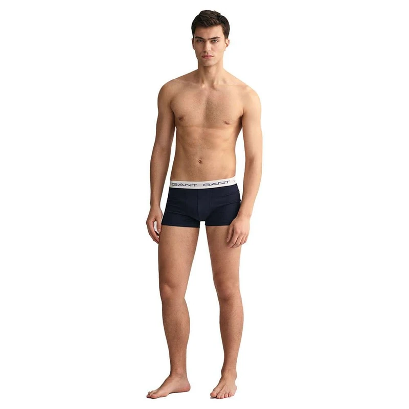 GANT Men's Trunk 7 Pack Boxer Shorts Multicoloured Standard, multi-coloured, One Size - Image 1