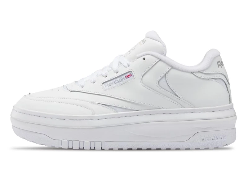Reebok Women Club C Extra Sneaker, FTWR White/FTWR White/Pure Grey 3, 7