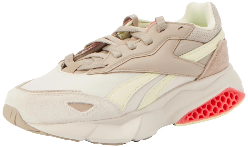Reebok Women Hexalite Legacy 1.5 Sneaker, Citrus Glow/Stucco/Boulder Beige F23, 6