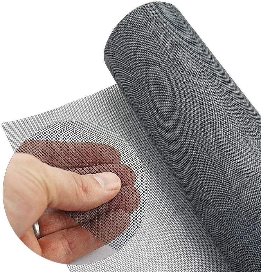 Biocare Insect mesh for Windows Mosquito Window Screen Mesh Durable Fly Screens Replacement Fibreglass Fly Bugs Net Grey Colour 4 Meters