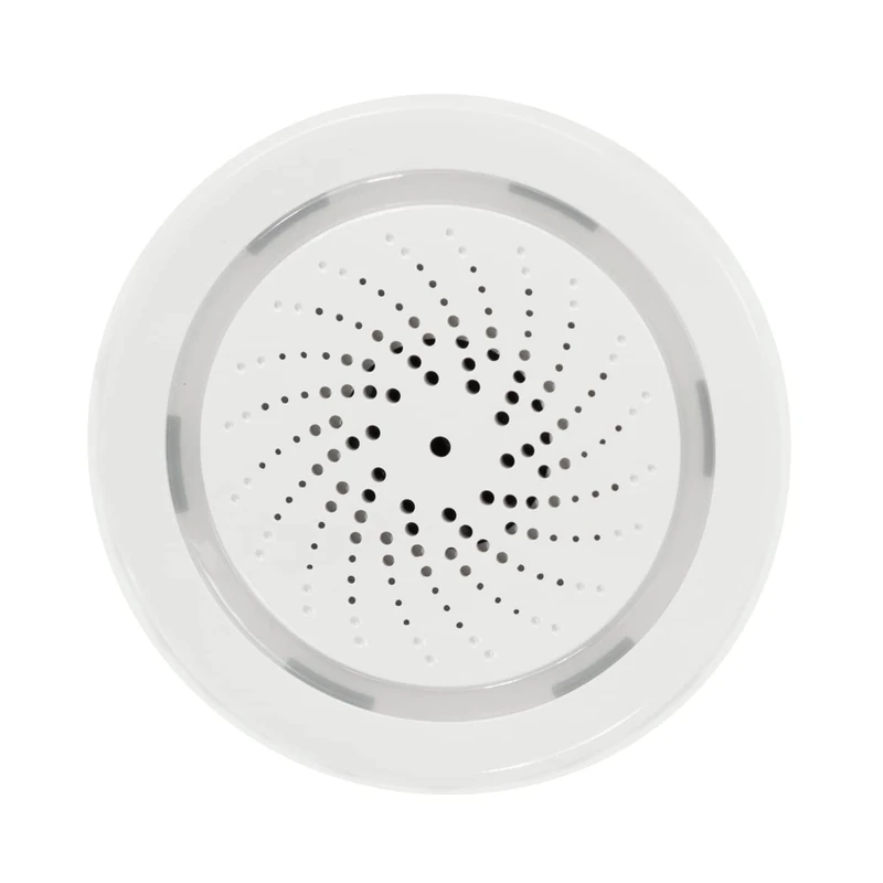 LogiLink SH0110 - Wi-Fi Smart Home Alarm Siren (90 db), App Controlled, IP20, Tuya Compatible, Supports Amazon Alexa and Google Home