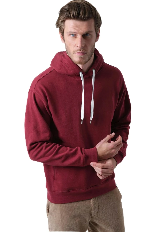 Deeluxe Sweat Homme Frem Brand Sweatshirt Bordeaux