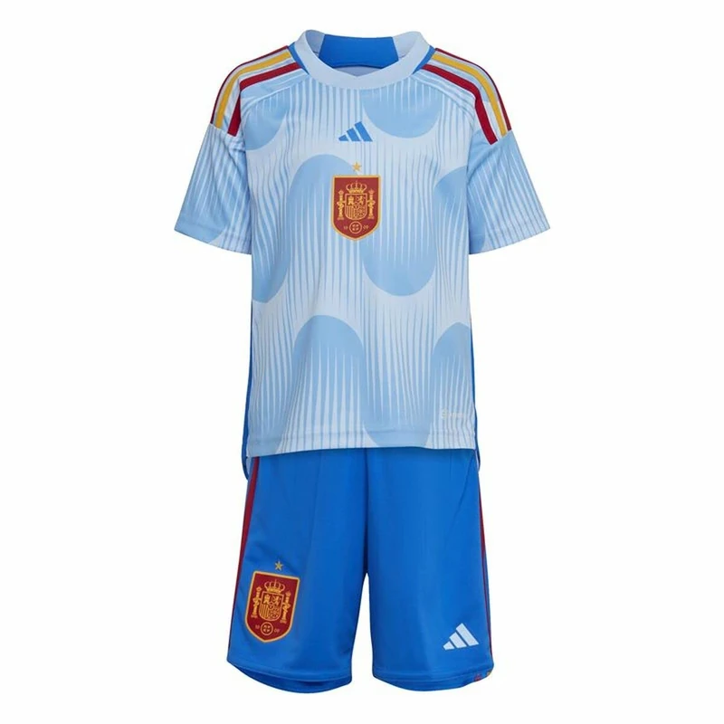adidas Unisex Kid's Fef MINIKIT (APP), Top: Glow Blue/Glory Blue Bottom: Glory Blue S20, 104 (EU)