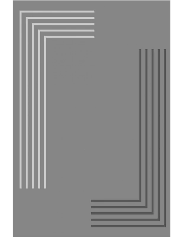 MANI TEXTILE - Greek Grey Rug, Dimensions - 160 x 230 cm - Image 1
