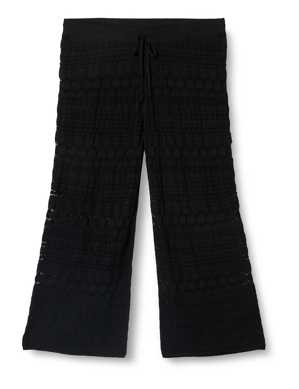 SAMOON Women's 222001-25204 Pants, Black, 56