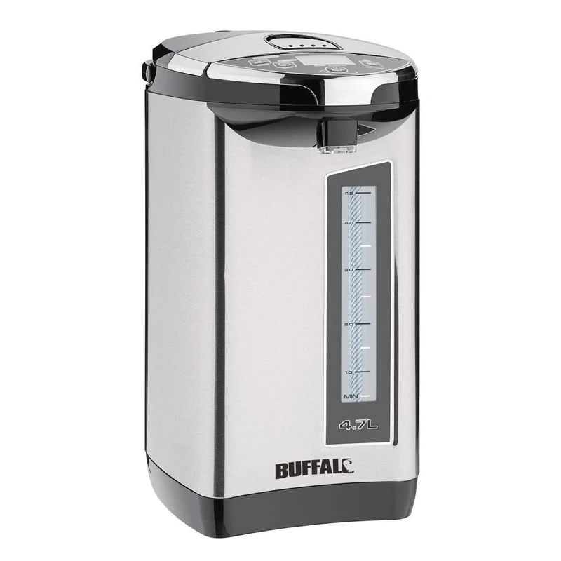 Buffalo Electric Airpot 4.7Ltr - Hot Drink Dispenser for Home, Office & Events HE154 - Image 1