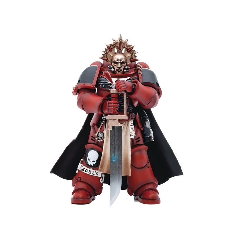 BLOOMAGE JOYTOY (BEIJING) TECH Warhammer 40k 1/18 Blood Angels Veteran Alberigo Figure 12cm