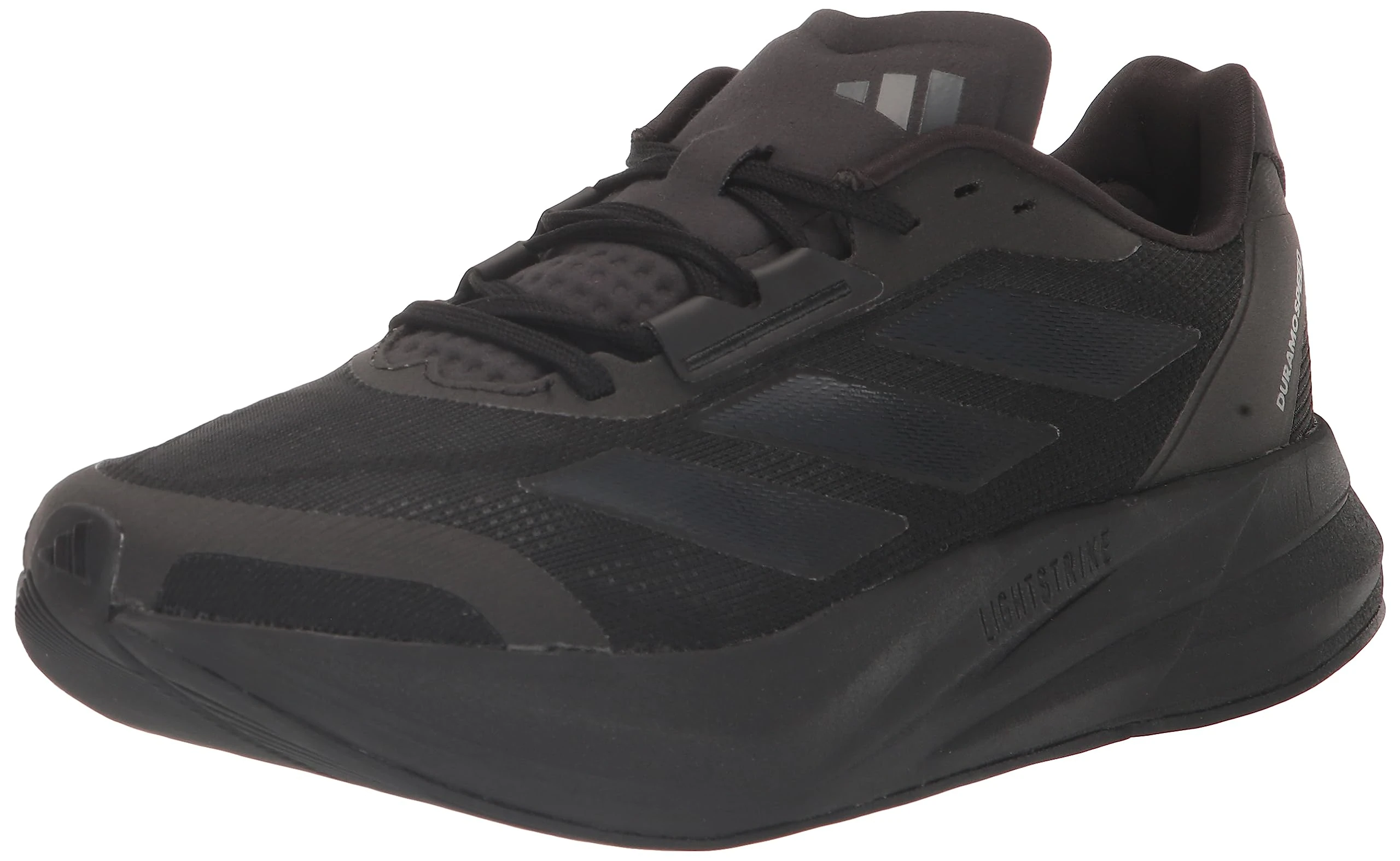 Adidas Men's Duramo Speed Running Sneaker, Core Black/Carbon/Footwear White, 3.5 UK