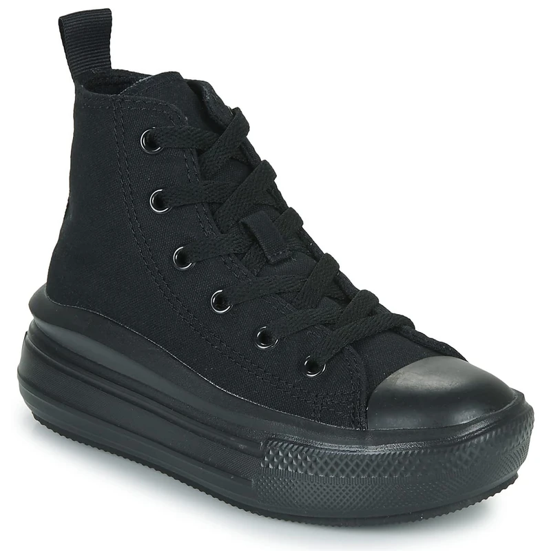 CONVERSE A03668C Chuck Taylor All Star Move Platform Men Black/Black/DK Smoke Grey UK 7