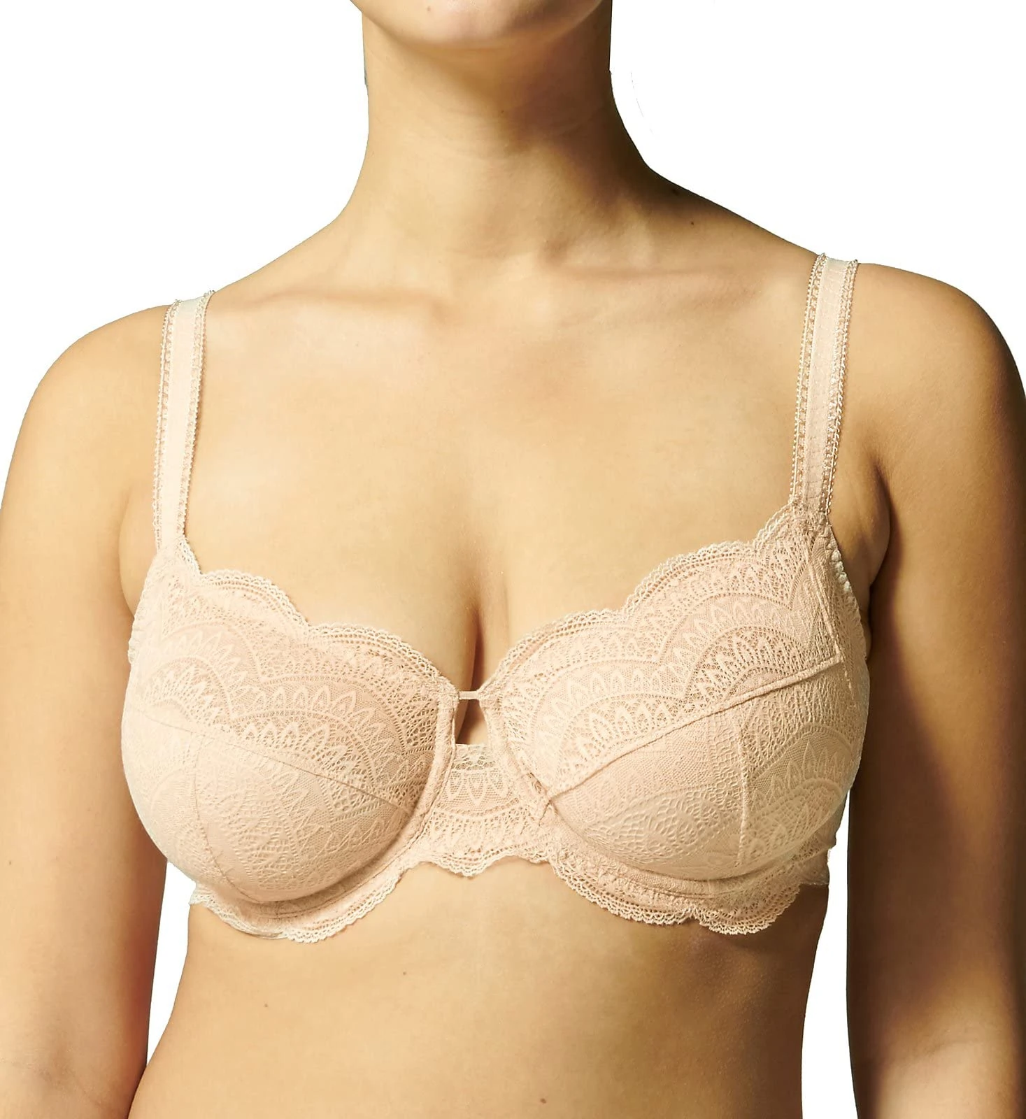 Simone Perele Women's Karma Full Cup Bra, Peau Rose, 32F