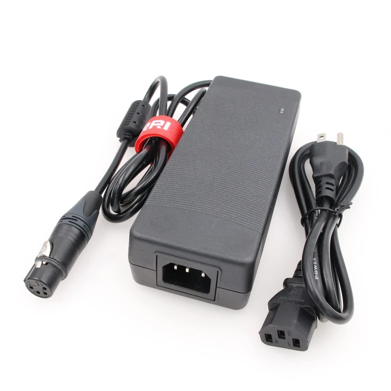 DRRI 12V 4A Power Supply with Original XLR 4Pin Female for Sony FS7 FS5 / PANASONIC HPX 370 (16V 10A)
