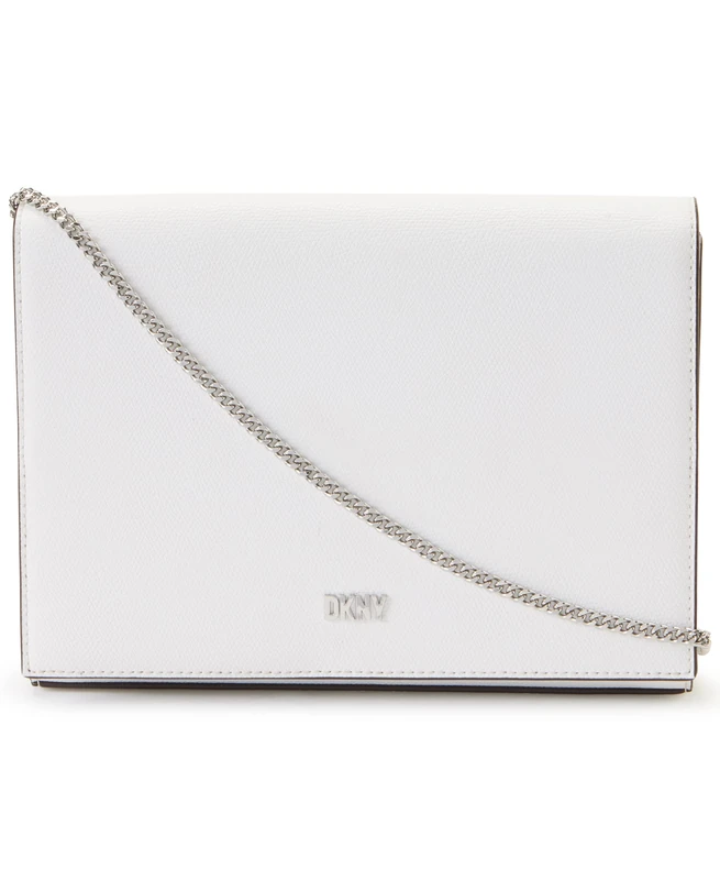 DKNY Women's R22gzt04-opt-small Clutch, Optic White