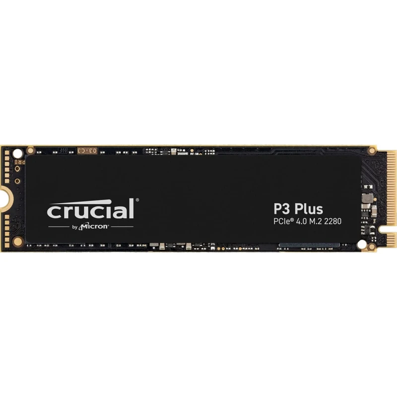 Crucial CT4000P3PSSD8 P3 Plus 4TB 3D NAND NVMe PCIe M.2 Internal SSD