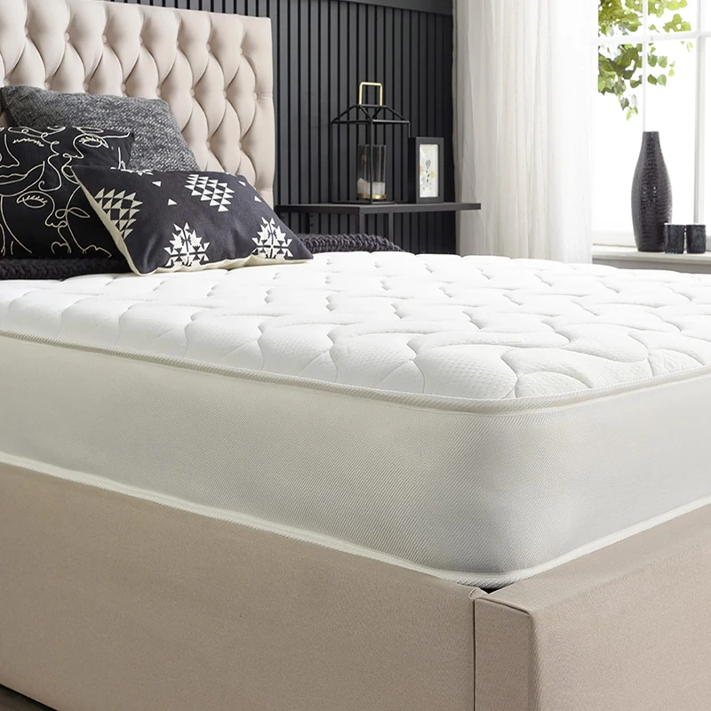 Aspire Beds 7 Inch Deep Essential Value Cooltouch Plus Comfort Sleep Surface Foam Free Bonnell Sprung Mattress, 4ft 6 Double (4ft6 x 6ft3)
