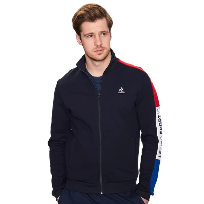 Le Coq Sportif Unisex tracksuit jacket, Sky Captain, S