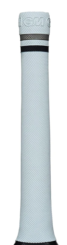 GM | 12 Pro-Lite Cricket Bat Grips | Premium Rubber | Suitable for Virtually All Bats | Full Size - 12 Inches | Can Be Cut Down For Shorter Handles | 12 Pack | White/Silver/Black | Gunn & Moore