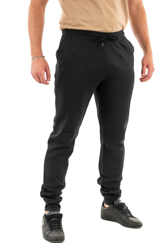 Le Coq Sportif Men's Trousers, Black, XL