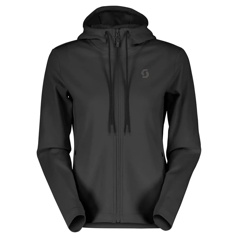 Scott WS Tech Zip Women's Sweatshirt Jacket, Black, M