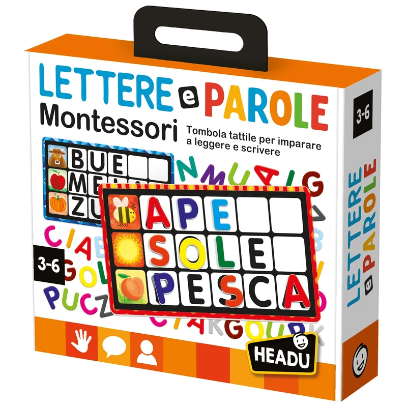 Headu - Montessori Letters and Words, Educational Game 3-6 years
