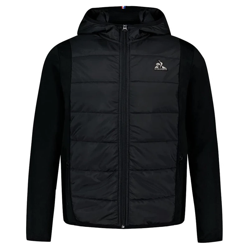 Le Coq Sportif Unisex tracksuit jacket, Black, XS