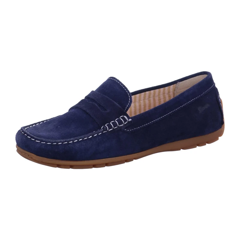 Sioux Women's Carmona-700 Moccasin, Indigo, 6.5 UK