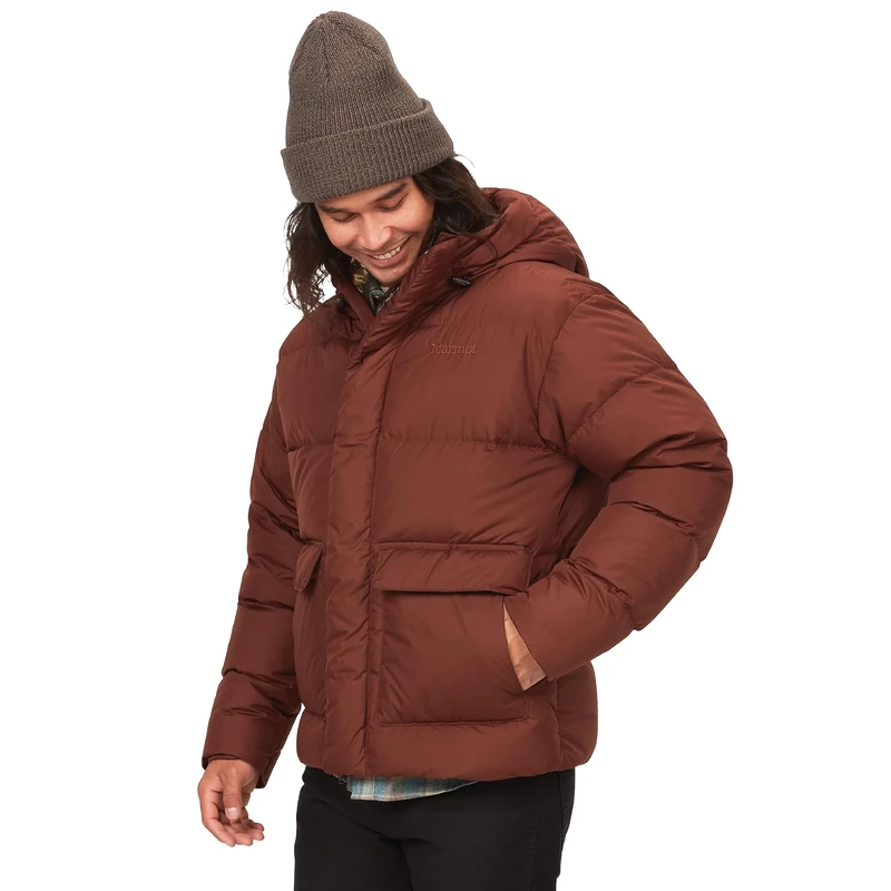 Marmot Men's Stockholm Jacket, Chocolate, Medium - Image 1