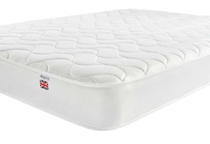 Aspire Beds 7 Inch Deep Extra Value Cool Touch Premium Comfort Sleep Surface Foam Free Bonnell Sprung Mattress, 3ft Single (3ft x 6ft3)