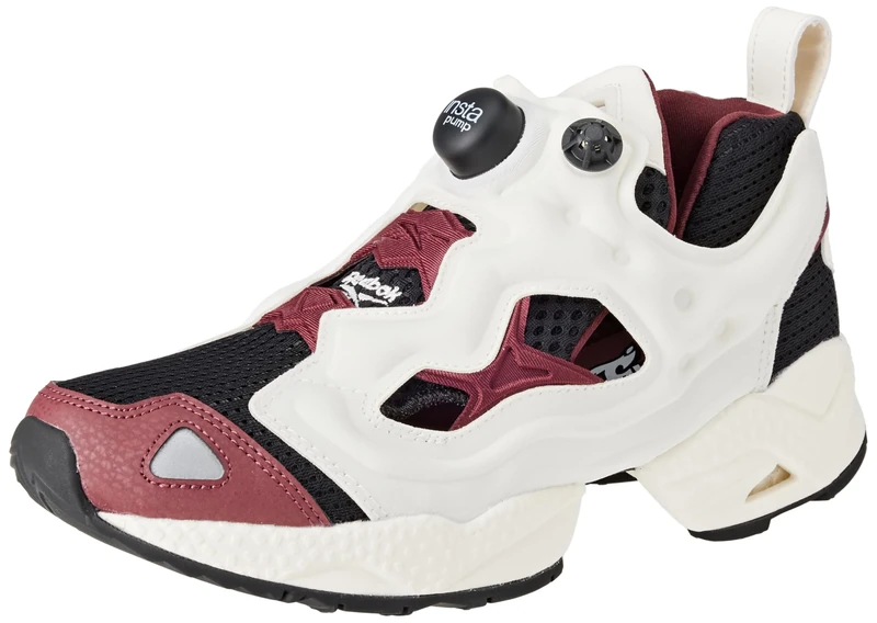 Reebok Men Instapump Fury 95 Sneaker, Core Black/Chalk/Classic Maroon F23, 5 - Image 1
