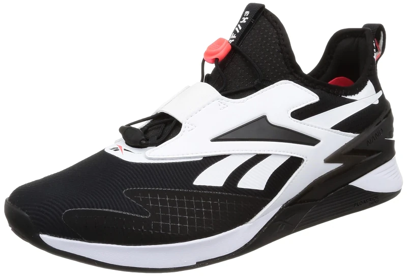 Reebok Men Nano X3 Froning Sneaker, Core Black/FTWR White/Neon Cherry, 5