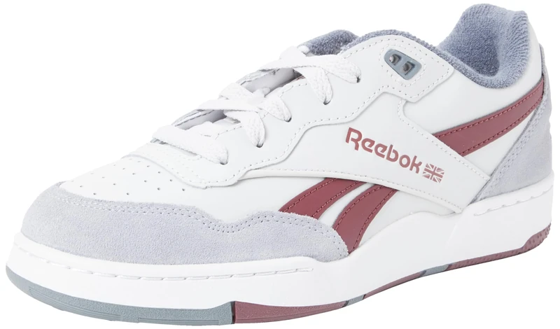 Reebok Men BB 4000 II Sneaker, Steely Fog F23/Cold Grey 3/Classic Maroon F23, 4 - Image 1