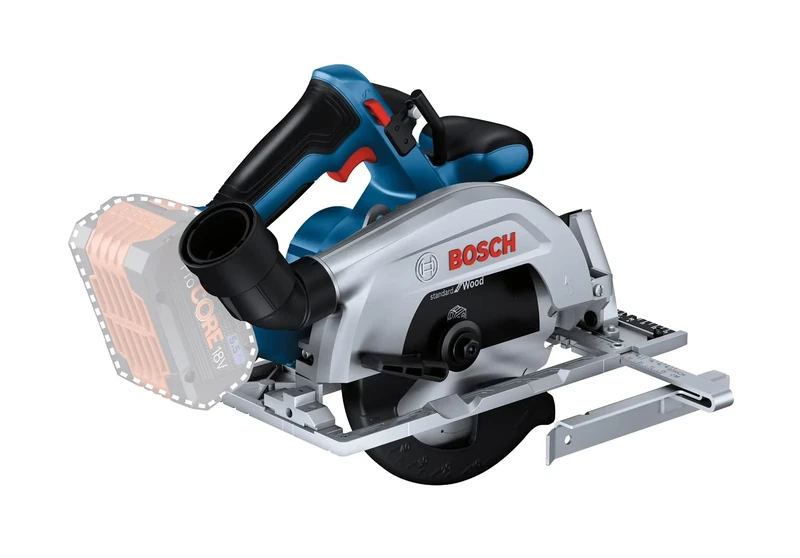 Bosch Professional 18V System Cordless Circular Saw GKS 18V 57-2 (165 mm Saw Blade, 57 mm Cutting Depth, Without Battery/Charger)