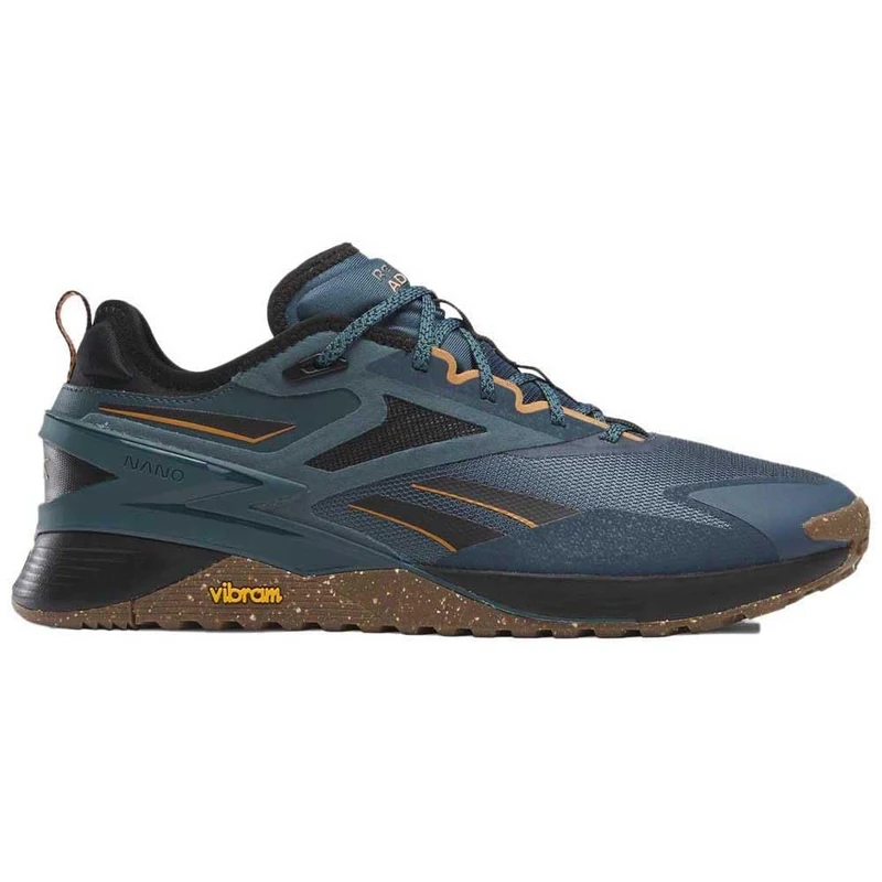 Reebok Men Nano X3 Adventure Sneaker, Hoops Blue F23/Core Black/Court Brown F23-R, 9.5
