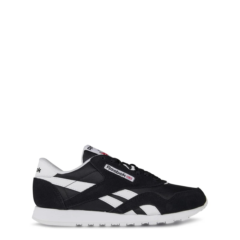 Reebok Men Classic Nylon Sneaker, Core Black/FTWR White/FTWR White, 10.5