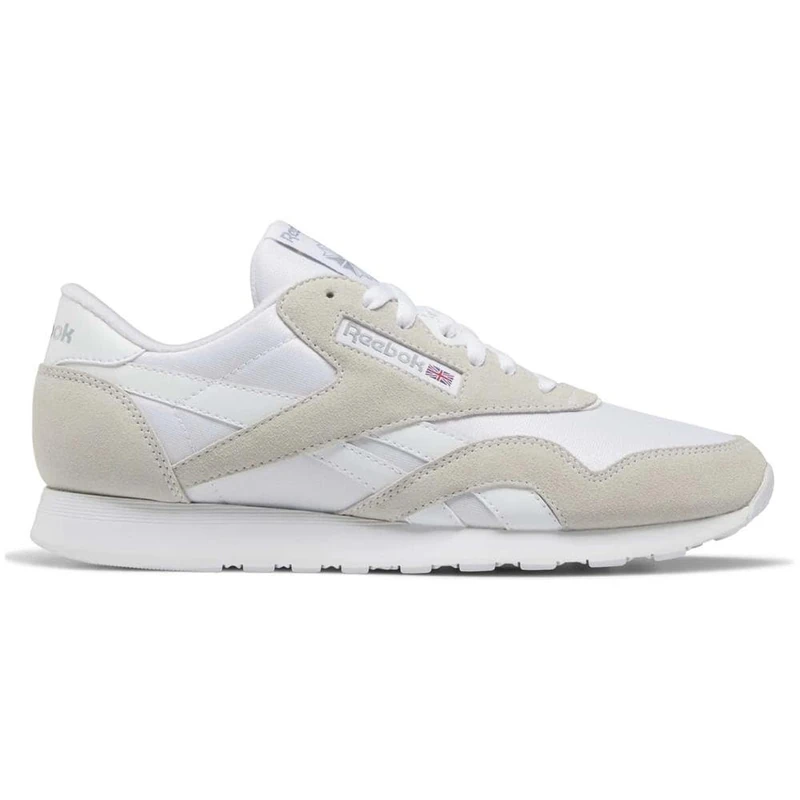 Reebok Men Classic Nylon Sneaker, FTWR White/FTWR White/FTWR White, 10 - Image 1