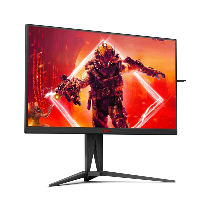 AOC AGON Gaming - AG275QZN/EU - 27 Inch QHD Monitor, 240Hz , 1ms GTG, VA, HDR 400, FreeSync Premium, Low Inputlag, shadow control (2560 x 1440 @ 240Hz ,400 cd/m² HDMI 2.0 / DP 1.4 / USB 3.2)