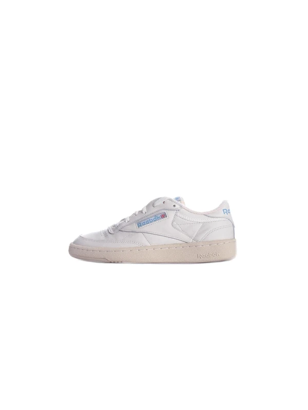 Reebok Men Club C 85 Vintage Sneaker, Chalk/Alabaster/Essential Blue, 11