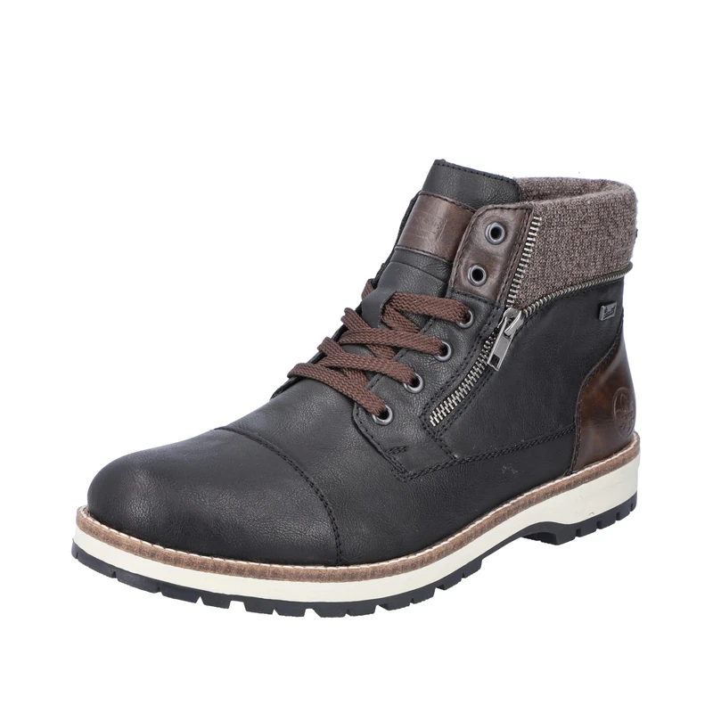 Rieker Men's F3941 Short Boots, Black (black combo), 40 EU