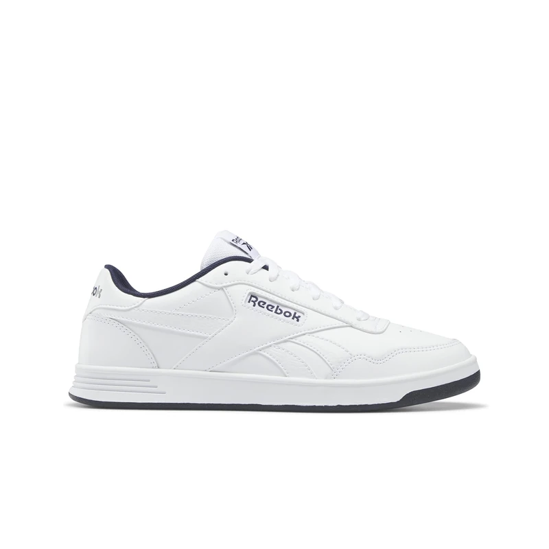 Reebok Men Court Advance Sneaker, FTWR White/Vector Navy/FTWR White, 3