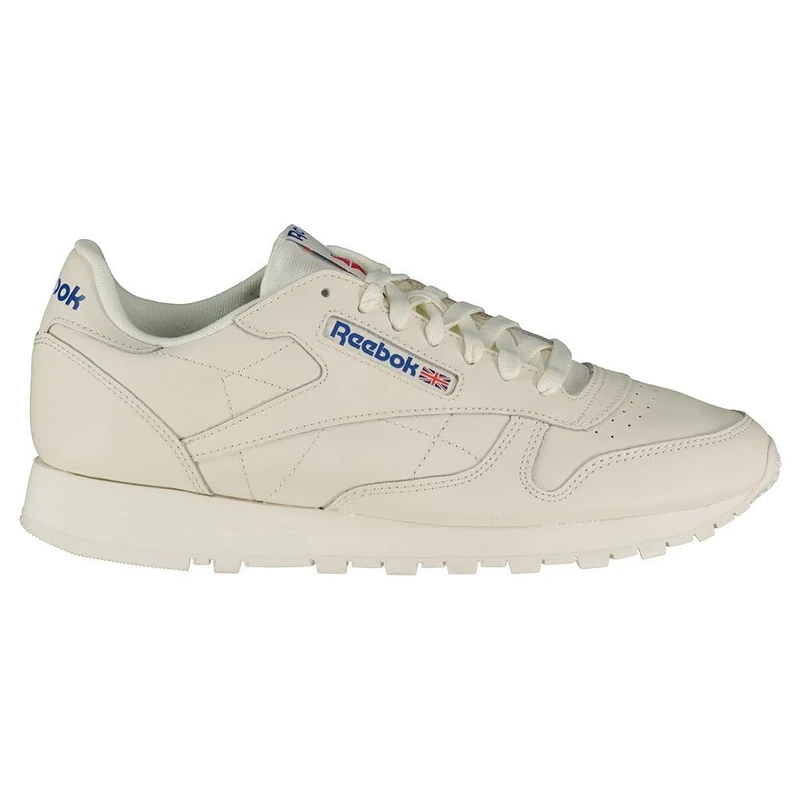 Reebok Men Classic Leather Sneaker, Chalk/Vector Blue/Vector Red, 13 - Image 1