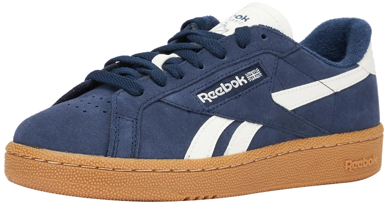 Reebok Men Club C Grounds UK Sneaker, Vector Navy/Chalk/Reebok Rubber Gum-04, 3
