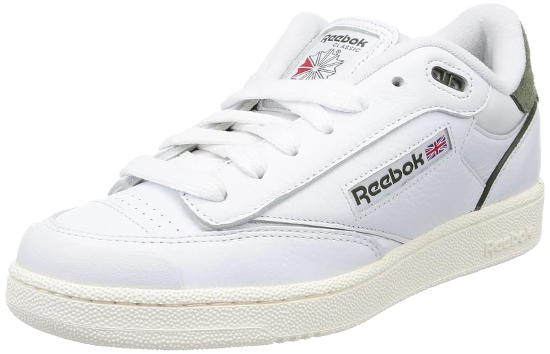 Reebok Men Club C Bulc Sneaker, FTWR White/Varsity Green F23/Chalk, 5