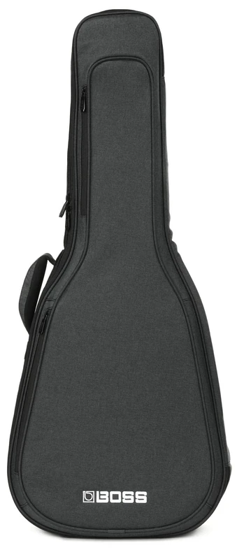 BOSS CB-AG10 Guitar Gig Bag | High-Quality Bag for Acoustic Guitar | Light & Protective with Durable Exterior Materials | Thick Internal Padding | Detachable Neck Support & More