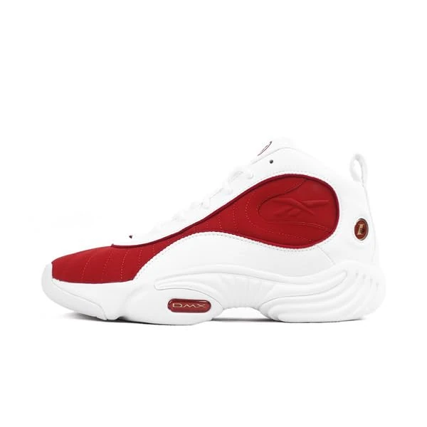 Reebok Men Answer III Sneaker, FTWR White/Flash Red/FTWR White, 7.5