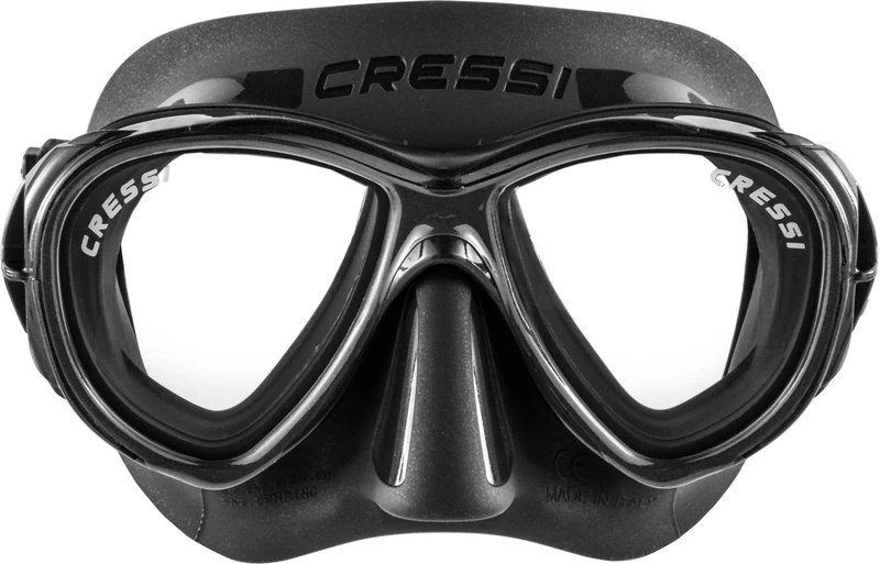 Cressi Samoa Diving and Snorkelling Mask - Black/Black