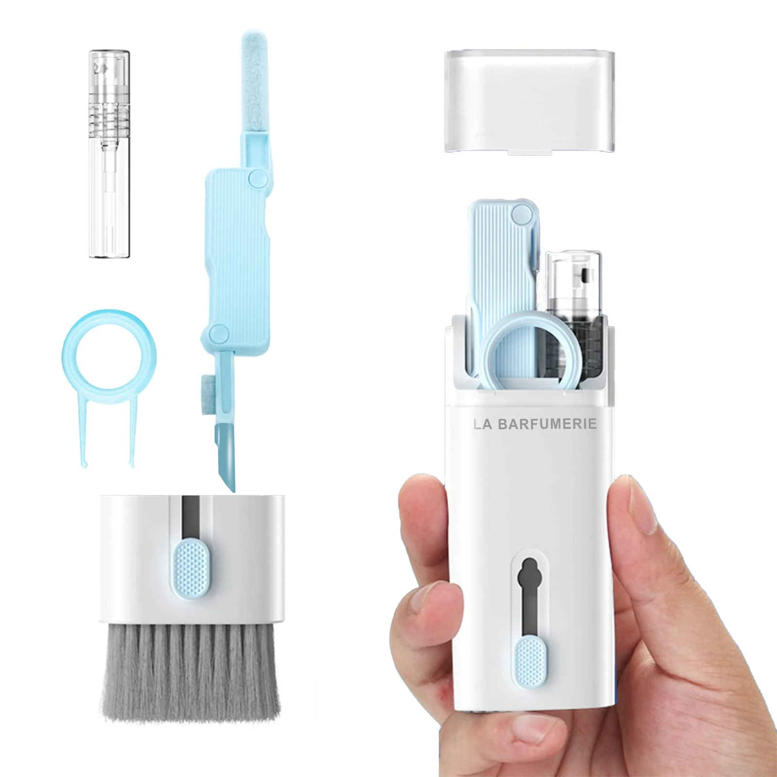 Electronics Cleaner Kit. Keyboard Brush, Earbuds Cleaning Tool, Phone Screen Cleaner. For Computer, MacBook, Laptop, Headphone, pc.