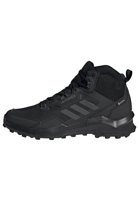 adidas Men's Terrex AX4 Mid Gore-TEX Hiking Shoes, Core Black/Carbon/Grey Four, 9 UK