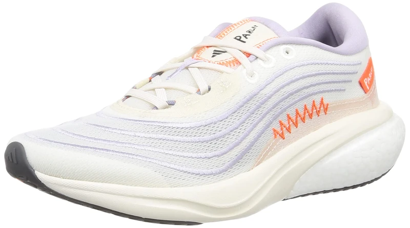 adidas Supernova 2 X Parley W, Women's Sneakers, Non-Dyed/Silver Violet/Impact Orange, EU 39 1/3 - UK 6, Orange, 6 UK