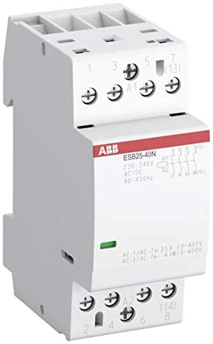Installation contactor 25 A 230 V AC/DC