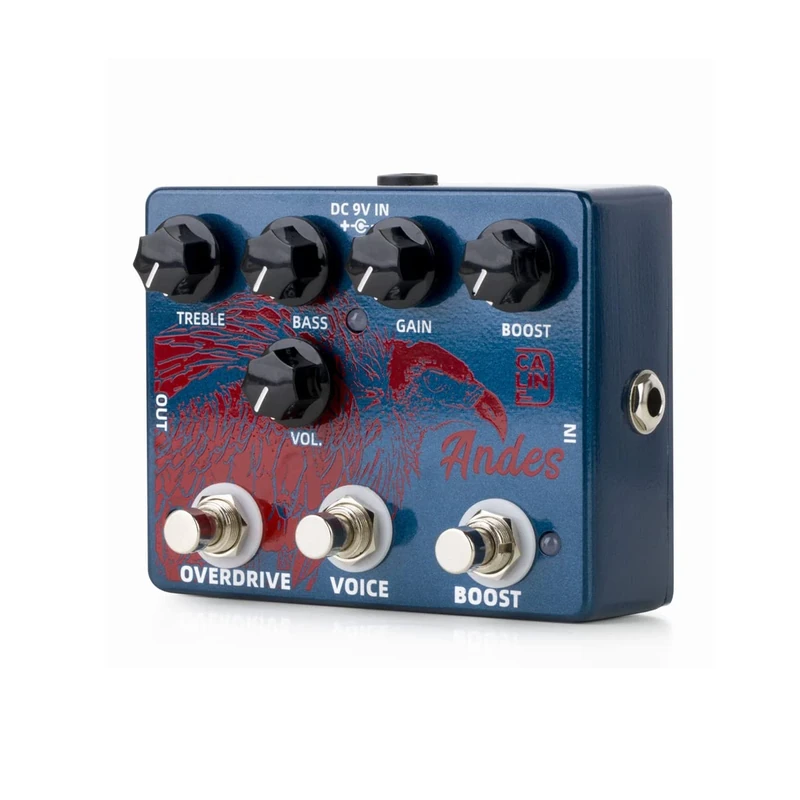 Caline DCP-11 - Andes Overdrive and compressor/boost guitar pedal